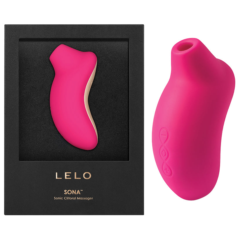 LELO SONA Cerise – Sonic Clitoral Massager for Deep, Contactless Pleasure